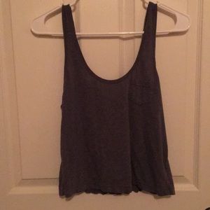 American eagle tank top with lace back